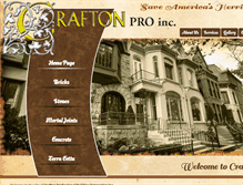 Tablet Screenshot of craftonpro.com